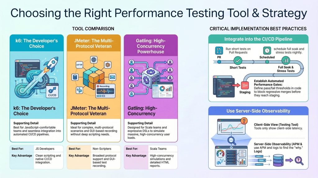 Performance testing tools